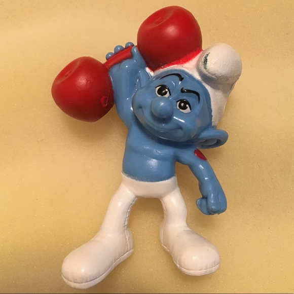 SMURF figures, Hefty, Panicky, Chef, McDonalds toys happy meal prize kids 2011 - Picture 4 of 8